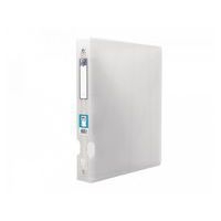 OXFORD Classeur Hawaï A4XL Dos 40mm 4 Anneaux Ronds Couverture Polypro Incolore - Image principale