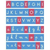 Tracés rugueux muraux - Lettres capitales et cursives - Offre spéciale - Image principale