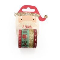 Lot 4 rouleaux masking tape Noël - Image principale