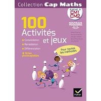 Cap maths CM 100 activités de consolidation, remédiation et différenciation Edit.2017 - Image principale