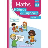 Maths singapour CE1 fichier 1 ne - Image principale