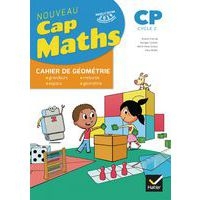 Cap maths CP ed. 2019 - cahier de geometrie-mesure - Image principale