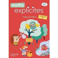 Maths explicites CE1 Fichier élève + mémo édition 2020 - Image principale