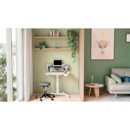 Illustration de : Tabouret avec roulettes - Siège confort oscillant - Leitz