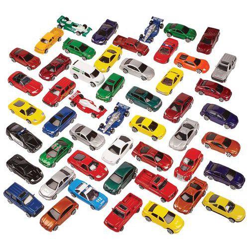 Illustration de : Véhicule en métal - 50 pièces - Moulé sous pression - Hope Education