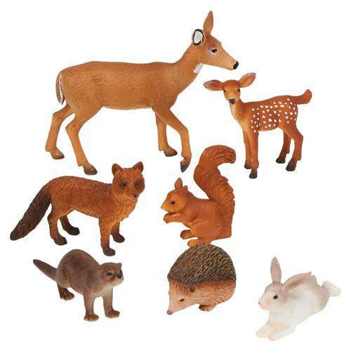 Illustration de : Animaux de la forêt - 8 figurines - Hope Education