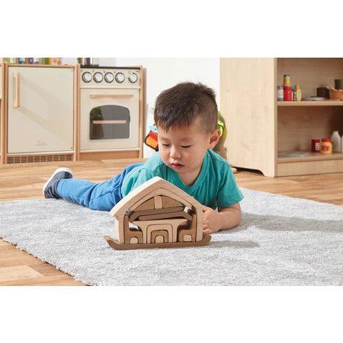 Illustration de : Maison en Bois - Jeu d'Imagination - Hope Education