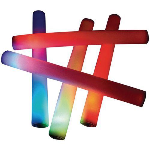 Illustration de : Bâton de mousse lumineux - Lot de 6 - LDA