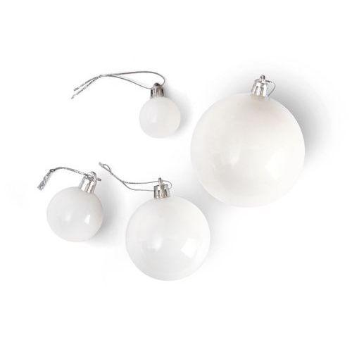 Illustration de : Ensemble de 39 boules à décorer plastique - Graine créative