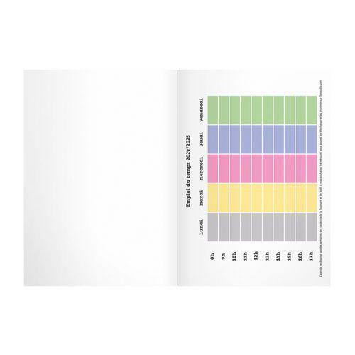 Illustration de : Agenda pour DYS 21 x 29,7 cm Serpodile - Oxford