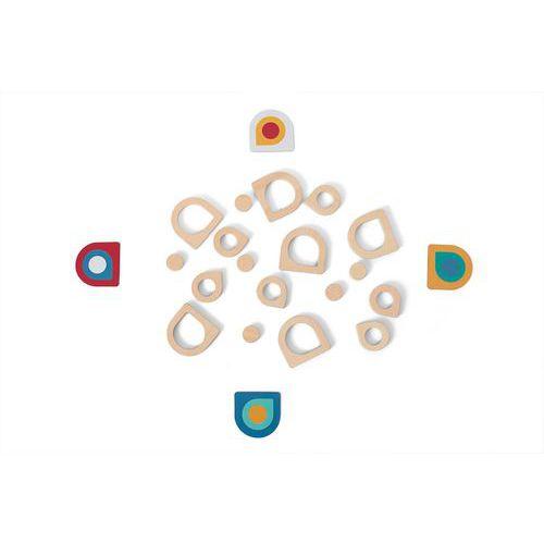 Illustration de : Mémo 3 formes - Bs Toys