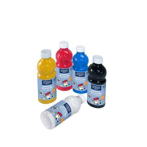 Illustration de : Gouache ultra lavable 500 ml - Lefranc Bourgeois