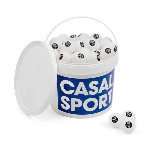 Illustration de : Balle tennis de table training 40+ - Casal Sport
