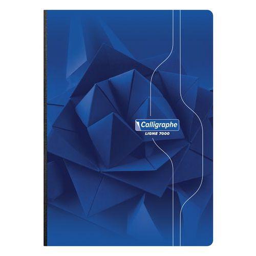 Illustration de : Cahier brochure 7000 21x29,7cm 5/5 (petits carreaux) - Calligraphe