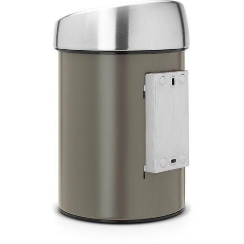 Illustration de : Poubelle murale Touch Bin - Brabantia