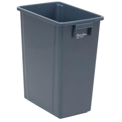 Illustration de : Collecteur de tri sélectif sans couvercle 40 L - Manutan Expert