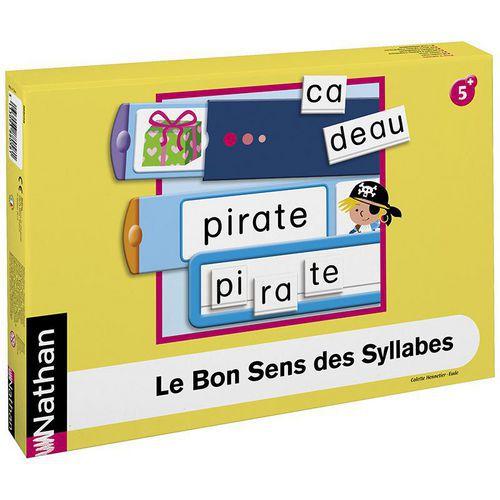 Illustration de : LE BON SENS SYLLABES COMPLEMENT 2 ENFANTS - NATHAN
