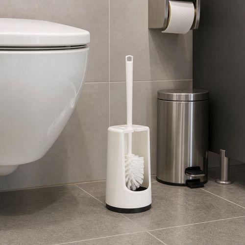 Illustration de : Brosse WC avec porte-brosse