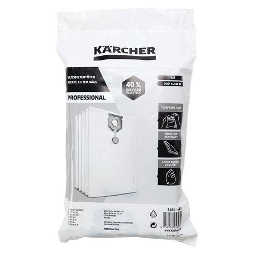 Illustration de : Sac filtrant 30L pour aspirateur Karcher - NT 30/1 Tact L