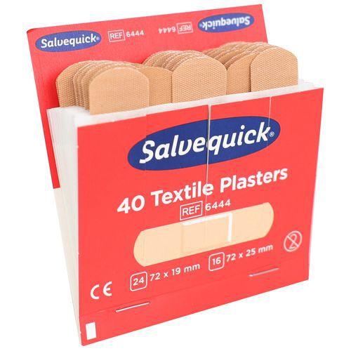 Illustration de : Recharge 240 pansements textile - Salvequick