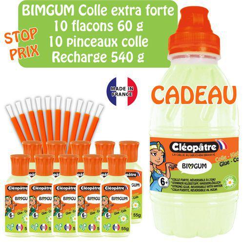 Illustration de : Cleobim ensemble de 10 flacons 60 ml avec applicateur - Cléopâtre