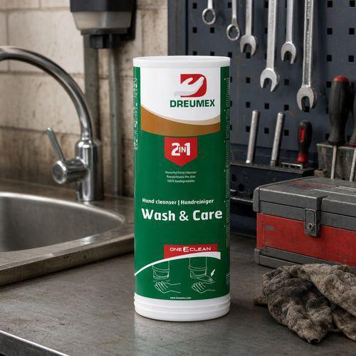 Illustration de : Nettoyant pour mains Dreumex Wash & Care