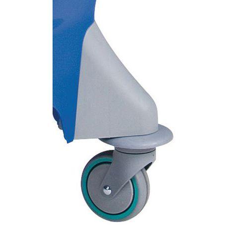 Illustration de : Seau roulant de 30 L