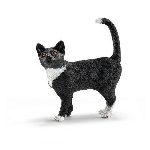 Illustration de : Figurine animal Chat debout - Schleich