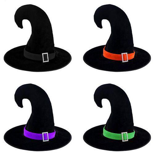 Illustration de : Chapeau de sorcière adulte