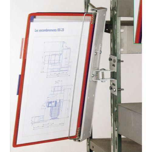 Illustration de : Support pour rack - pivorack - Djois Made By Tarifold