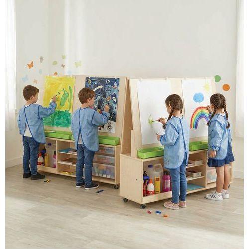 Illustration de : Chevalet flexible duo ou solo Flexi'class - Nathan