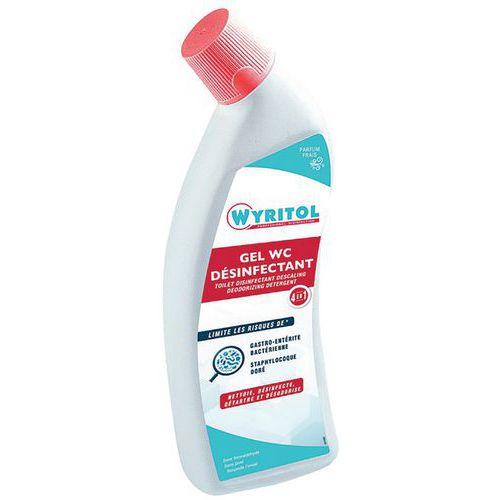 Illustration de : Gel WC Wyritol désinfectant surpuissant - flacon 750ml