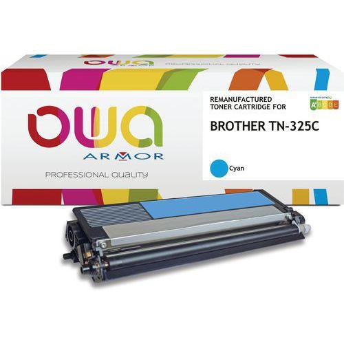 Illustration de : Toner remanufacturé BROTHER TN-325C - OWA
