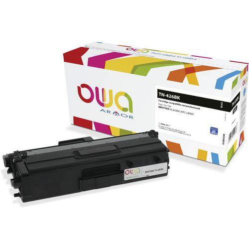 Illustration de : Toner remanufacturé BROTHER TN-426BK - OWA