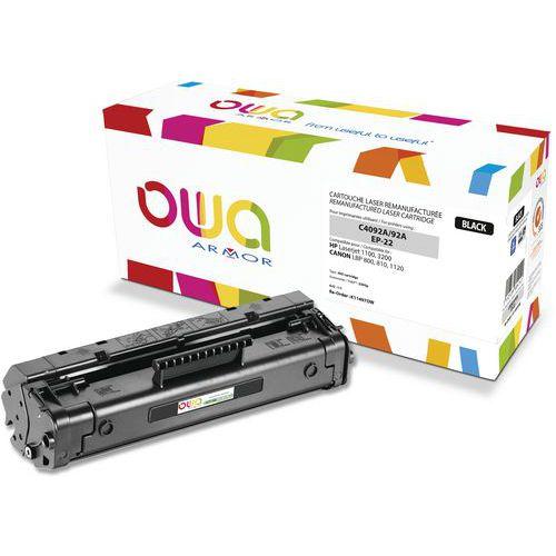 Toner remanufacturé HP C4092A - CANON EP-22 - OWA thumbnail image 1