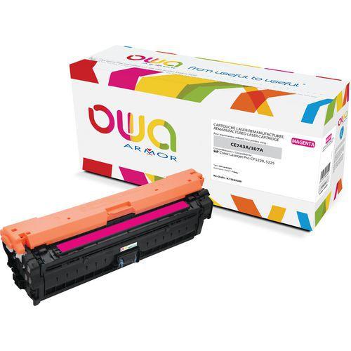 Illustration de : Toner remanufacturé HP CE743A - OWA