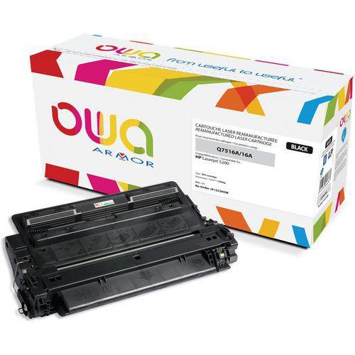 Illustration de : Toner remanufacturé HP Q7516A - OWA