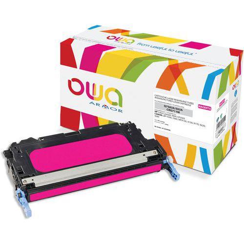 Illustration de : Toner remanufacturé HP Q7583A - CANON 711M - OWA