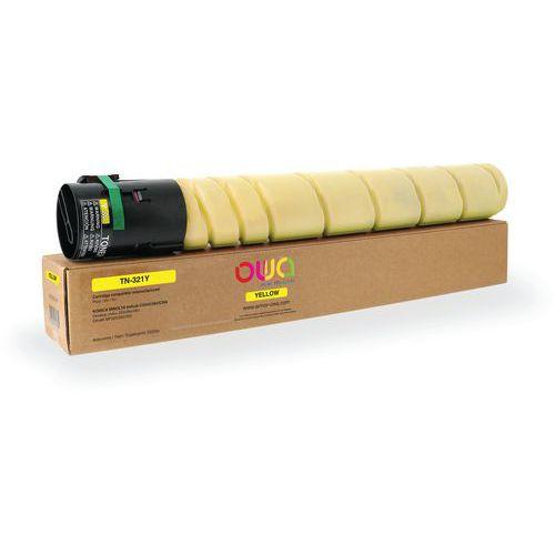 Toner remanufacturé KONICA MINOLTA TN-321 Y - OWA thumbnail image 1