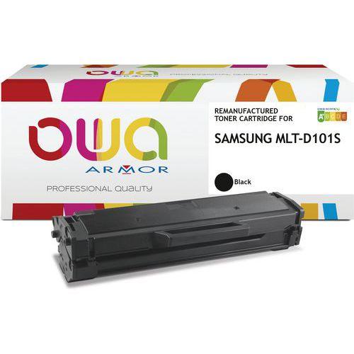 Illustration de : Toner remanufacturé SAMSUNG MLT-D101S/ELS - OWA
