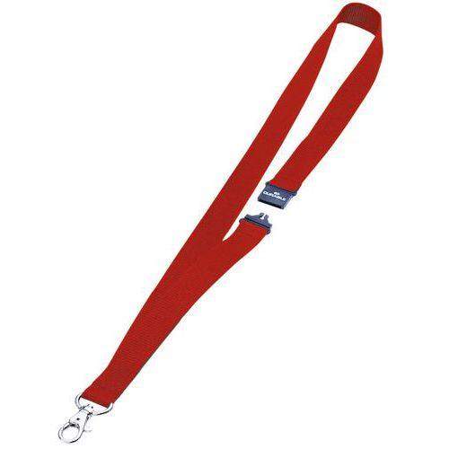 Illustration de : Lacet textile pour badge