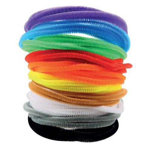 Illustration de : Chenilles Ø 6 mm - 120 cm - x100