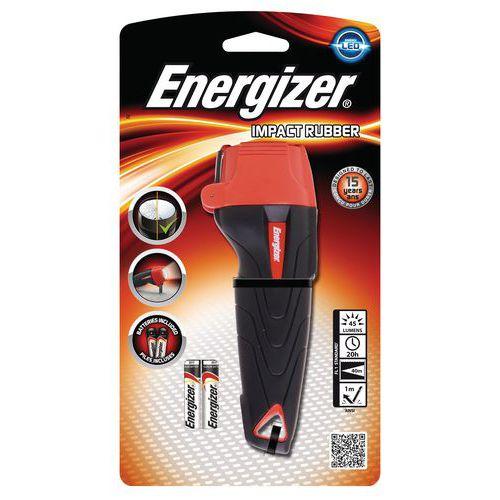 Illustration de : Lampe torche Impact Rubber 3AAA - 60 lm - Energizer