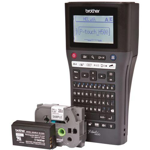 Illustration de : Étiqueteuse Brother PT-H500YP1 Azerty - Brother