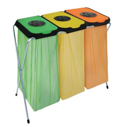 Illustration de : Support de sac triple EKOthinks 3_Vepabins