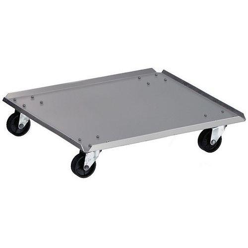 Illustration de : Support mobile pour poubelle Carro 55L et 110L_Vepabins