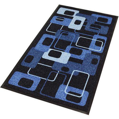 Tapis d'entrée décoratif Modern70'S Bleu 900x1500x6mm thumbnail image 1