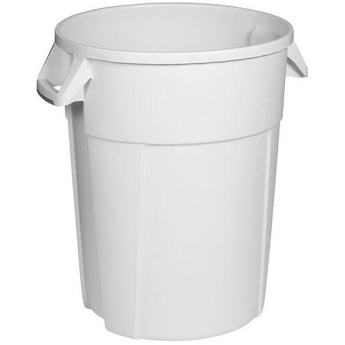 Illustration de : Conteneur rond agréé alimentaire - 85 L - Manutan Expert