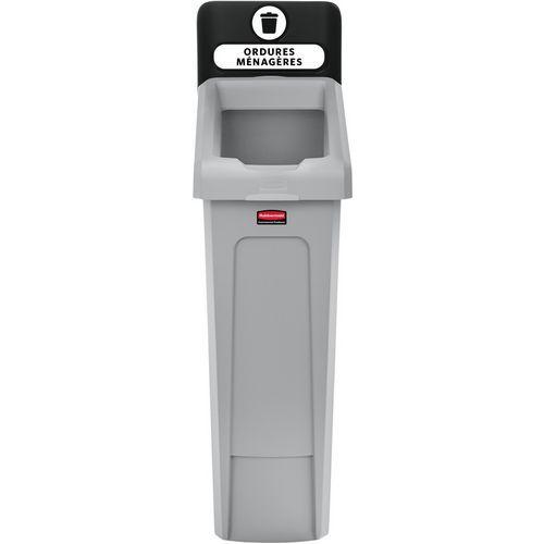 Illustration de : Démarrage station de recyclage Slim Jim_Rubbermaid