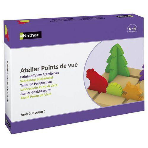Illustration de : Atelier points de vue atelier 4 enfants - Nathan